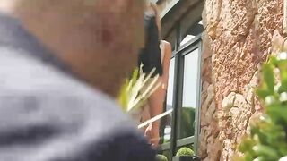 UNCONTAINABLE BREATHLESS DRAMA Poolside Siren Succumbs to UNSATISFYABLE Dominic and Macho Irish