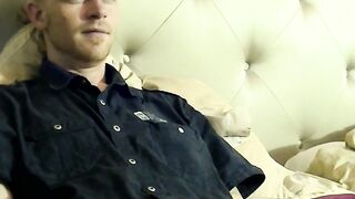 "Bisexual Dad's Big White Dick - Stroking & Swallowing Until He Shoots A Load"