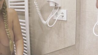 GRANNY GOES WILD! Victoria Vera Gets DOWN AND DIRTY in the Shower of Shame