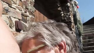UNBELIEVABLE GERIATRIC ACTION! Sticky Situation  Old Dude Takes on the Young and Hungry!