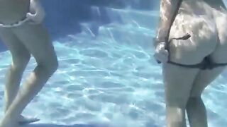 Wet, Wild, and 18 Teen Seduces Her BFF for the Ultimate Pool Party Hookup!