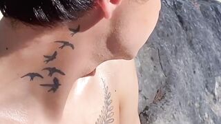 EXTREME masturBATION Flecos Caydens HUGE load is released in the WILDEST way Possible!