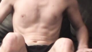 MASSIVE ERECTION ALERT Tattooed Twink Takes него To The Limit!