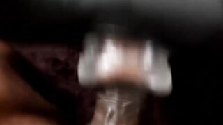 Pound it like a danger zone!! Muscular Ebony Beast as youve never seen gives You DEMANDING Hard and Fast Action From his Fleshlight!!