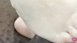 GRANNYS DIRTY LITTLE SECRETBritish Grannys Freaky Foot Job Ends with a RIPTitty Fcking Orgasm!