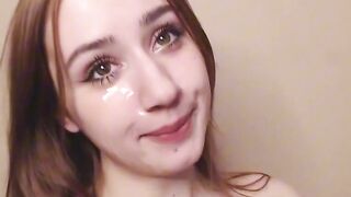 UNLEASHED PASSION FreshFaced Teenyeet420 Bends Over Backwards for Raunchy Cock Sucking Session!