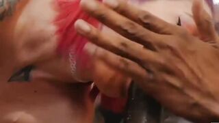 "Rough Riding Redhead Slut - Big Dick Pounding Her Asshole Hardcore"