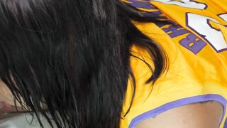 BEAST MODE ACTIVATED Voluptuous Ladyboy Ana UNLEASHES a Raging Hardon into a Fluffy, Juicy Asshole