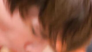 UNBELIEVABLE FEET FETISH EXCESS! Lollipop Loving Twink Gets Banged and Jizzed on His SOLESEARCHING Feet!