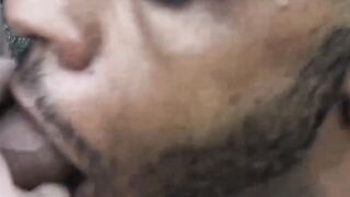  BEACH BRAWL tasty black stud gets facefucked by TWO rugged beach bums inНеsizzling outdoor threeway!