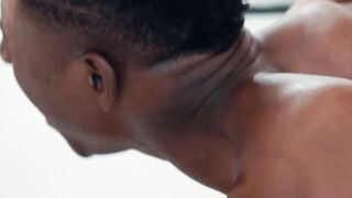 UNBELIEVABLE ENCOUNTER! Gay Black Hunk Devours His Sisters Fiancé with Unbridled Lust!