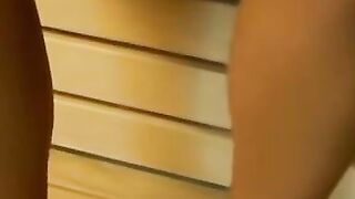 BLAZING Pandoras Box Insatiable Coed Stacey Seduces Sauna with Every Inch