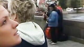 Sultry Vixen Takes the Streets of Prague... AND TAKES IT TO THE NEXT LEVEL