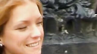 Sultry Vixen Takes the Streets of Prague... AND TAKES IT TO THE NEXT LEVEL