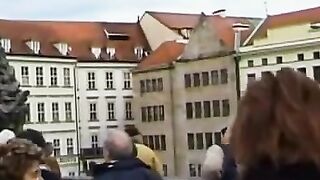 Sultry Vixen Takes the Streets of Prague... AND TAKES IT TO THE NEXT LEVEL