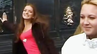 Sultry Vixen Takes the Streets of Prague... AND TAKES IT TO THE NEXT LEVEL