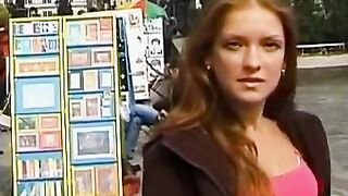 Sultry Vixen Takes the Streets of Prague... AND TAKES IT TO THE NEXT LEVEL