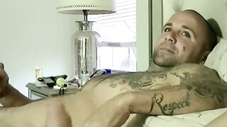 "Muscular Amateur Hunks Fuck Hard And Shoot Big Load On Chest"