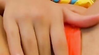 EXPOSED Katjas Insatiable Pussy  A Teenage Temptation Unleashed