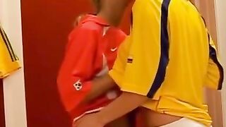Coachs Pet Juicy Blonde Tops Rambunctious Dark hair inside Bedroom Terminee Showdown