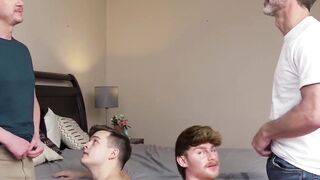 STEPDADS TAKEOVER 4HAND REACTION!  Brody Kayman, Ryan St. Michael, Eric and Ryans Bedroom ESCAPADE!