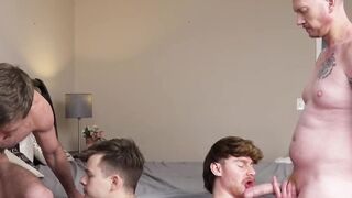 STEPDADS TAKEOVER 4HAND REACTION!  Brody Kayman, Ryan St. Michael, Eric and Ryans Bedroom ESCAPADE!