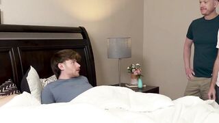 STEPDADS TAKEOVER 4HAND REACTION!  Brody Kayman, Ryan St. Michael, Eric and Ryans Bedroom ESCAPADE!