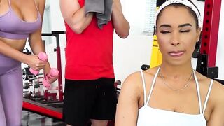 MILFs Dominate the Weights and My Weakness Witness the Seduction and Surrender!