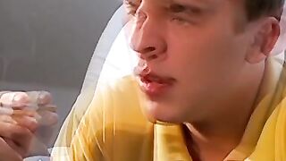 CAMERONS CUMFILLED CARNAGE Watch Cute Cutie Pour It On While Smoking After Sexiest Jerking Session!