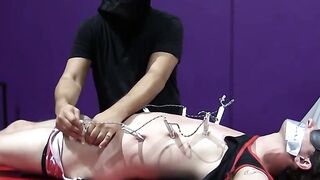 Casey Woods Inferno Helpless and Naked, He Cant Escape the Sadistic Flogger!