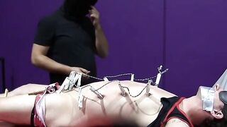 Casey Woods Inferno Helpless and Naked, He Cant Escape the Sadistic Flogger!