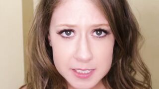TEENaged Temptation! Radiant Barely Legal Brooke Bliss Seduces Rugged Stepbrother in Sensual POV Thrill Ride!