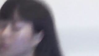 Hidden cam captures young Japanese babe's wild riding fun