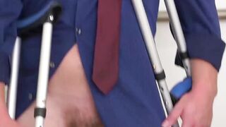UNLEASH THE BEAST Two Insatiable Desire Monsters Unleash a Sexstorm in the Office Mens Room
