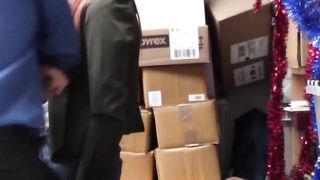 HOLLYWOOD HEIST Krystal Orchid gets RAILROADED by Dictator Daddy for Christmas Shoplifting!