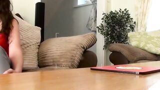 Insatiable lingerie nympho Chantelle Coleman betrayed by nerdy cuckold  gets revenge with the ultimate cock sucking punishment!