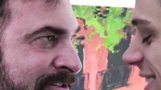 STEPSIZED DESTRUCTION Insatiable MASSIVE Stepdad Devours Stepsons Tight HOLE... And His Gay Lovers Too!