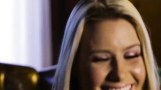 Sexy Anikka and Brett enjoy in every second of their lesbian sex