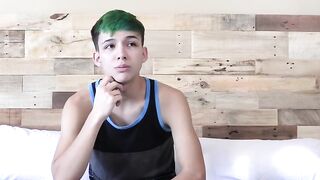 UNBELIEVABLE! Skinny Gays Secret to Orgasm Revealed  Watch as He Talks Dirty and Fucks Himself