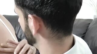 UNLEASH THE WILD GYPSY Classy English MILF Fucks Until Her Juicy Knockers Get Doused in a Bullseye of Spunk Madness!
