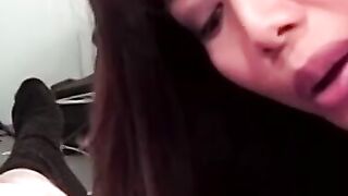 BLAZING HOT ASIAN TEEN KAYLA UNLEASHES HER SKINNY GOODNESS AND BANGS IN LEWD BED BRAWL!