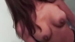 BLAZING HOT ASIAN TEEN KAYLA UNLEASHES HER SKINNY GOODNESS AND BANGS IN LEWD BED BRAWL!