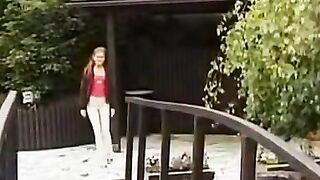 BikiniClad Bombshell Juliα imaginary Sex Tape Steamy Poolside Threesome with Tech Tycoon  Friend