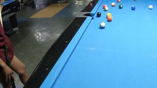 UNBELIEVABLE! Big BootyThai Goddess Devin Collides with Billiard Magic  Blows Her Load in Sizzling POV Blowjob