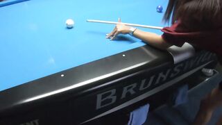 UNBELIEVABLE! Big BootyThai Goddess Devin Collides with Billiard Magic  Blows Her Load in Sizzling POV Blowjob