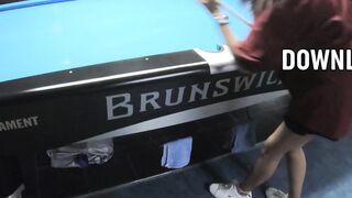UNBELIEVABLE! Big BootyThai Goddess Devin Collides with Billiard Magic  Blows Her Load in Sizzling POV Blowjob