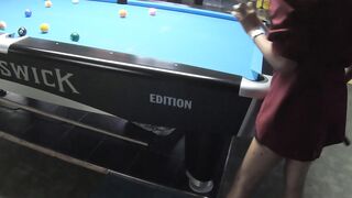 UNBELIEVABLE! Big BootyThai Goddess Devin Collides with Billiard Magic  Blows Her Load in Sizzling POV Blowjob
