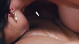 CHEEKY CHEATS chubby cutie leaves MILF speechless with jawdropping busty orally!