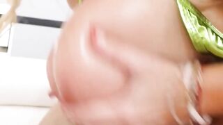 Casca Akashova - Gets Oiled Up For A Rock Solid Cock