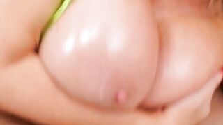 Casca Akashova - Gets Oiled Up For A Rock Solid Cock